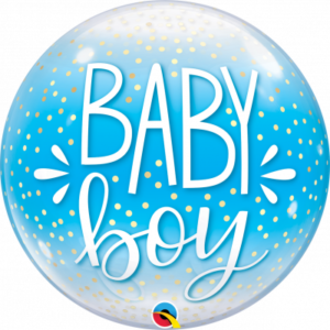Balónek bublina Baby boy modrý ALBI