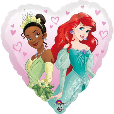 Balónek foliový Disney princezny srdce ALBI