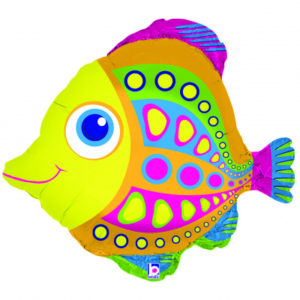 Balónek foliový barevná ryba ALBI