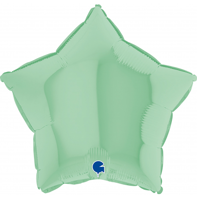 Balónek foliový hvězda zelená ALBI