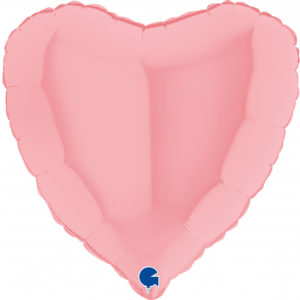 Balónek foliový srdce růžové ALBI