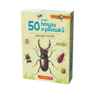 Expedice příroda: 50 hmyzů a pavouků Mindok