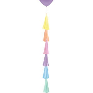 Ocas na balónky třásně pastelový 70 cm ALBI
