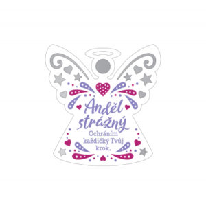 Plaketka anděl - Anděl strážný ALBI