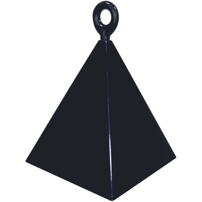 Těžítko na balónky Pyramida černá ALBI