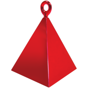 Těžítko na balónky Pyramida červená ALBI