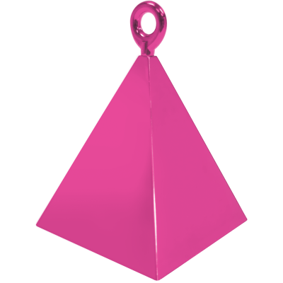 Těžítko na balónky Pyramida tmavě růžová ALBI
