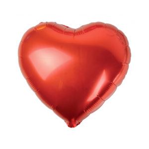 Balónek foliový srdce červené ALBI