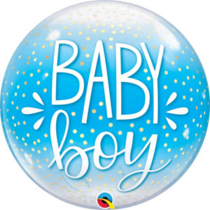 Balónek bublina Baby boy modrý ALBI
