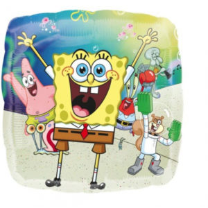 Balónek foliový SpongeBob čtverec ALBI