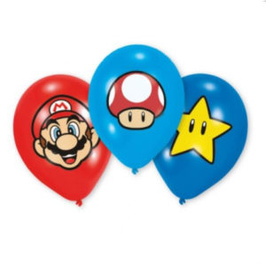 Balónky latexové Mario Bros 6 ks ALBI
