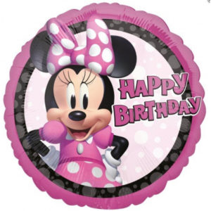 Balónek foliový Happy Birthday Minnie Mouse ALBI