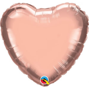 Balónek foliový Srdce rose gold ALBI