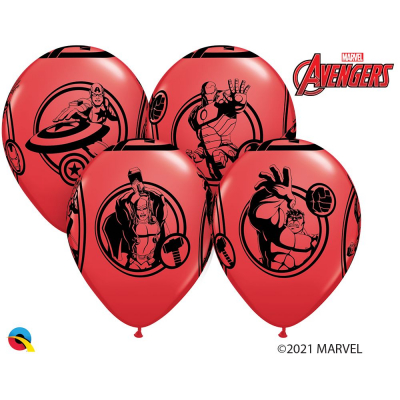 Balónky latexové Avengers 6 ks Albi