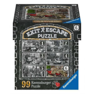 Exit & Escape Puzzle: Garáž 99 dílků Ravensburger