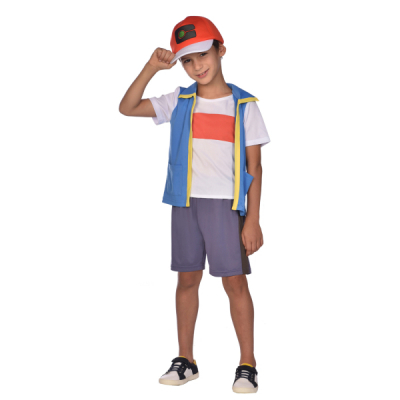 Kostým dětský  Pokemon Ash 4-6 let ALBI