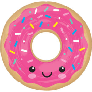 Balónek fóliový Donut růžový ALBI