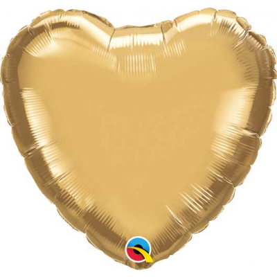 Balónek fóliový Srdce zlaté Albi