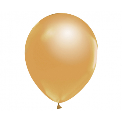Balónky latexové zlaté 50 ks ALBI