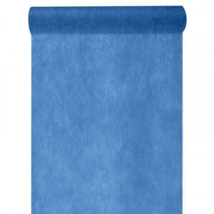 Šerpa stolová netkaná textilie tm.modrá 30 cm x 10 m Albi