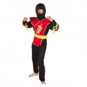 Kostým dětský ninja vel.4-6 let Albi