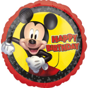 Balónek fóliový Happy Birthday Mickey Mouse Albi