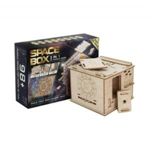 Dřevěný hlavolam Space Box Constructor Escape Welt