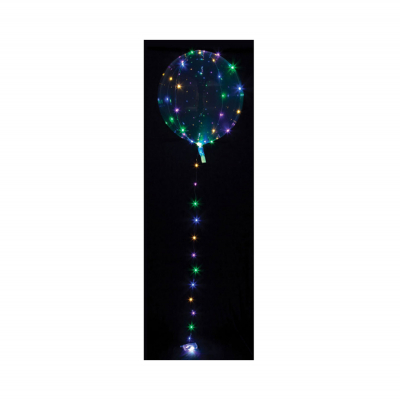 Balónek bublina s LED barevným osvětlením Albi