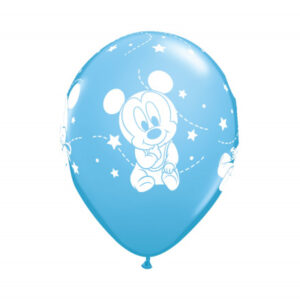 Balónky latexové Baby boy Mickey Mouse 6 ks Albi