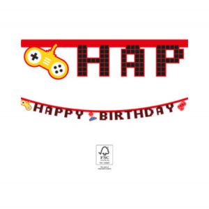 Banner Happy Birthday Game párty Albi