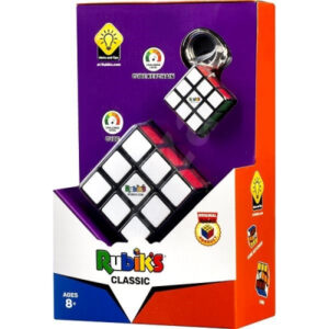 Rubikova kostka sada klasik 3x3 + přívěsek Rubik's