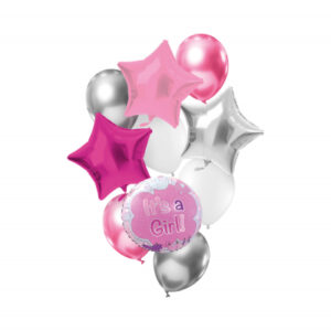 Set latexových a fóliových balónků - Holka Albi
