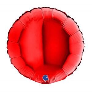 Balónek foliový kolo červené Albi