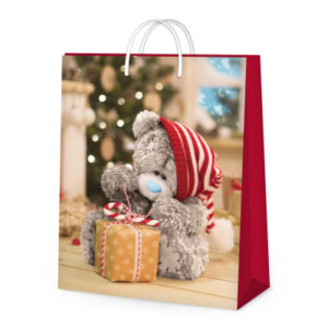Střední vánoční dárková taška Me To You - Dárek Albi