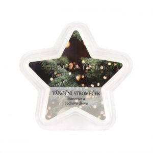 Vonný vosk hvězda - Vůně vánočního stromečku Albi