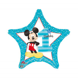 Balónek fóliový 1. narozeniny Mickey Mouse Albi