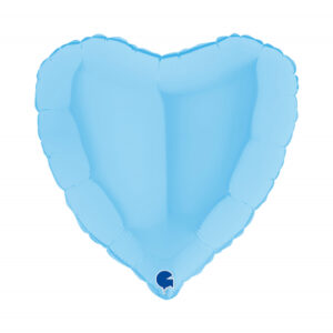 Balónek fóliový Srdce světle modré Albi