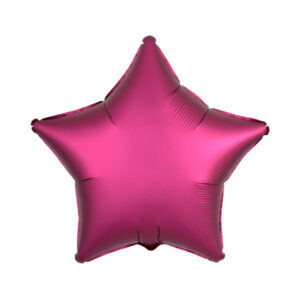 Balónek fóliový Hvězda vínová matná Albi