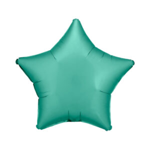 Balónek fóliový Hvězda zelená matná Albi