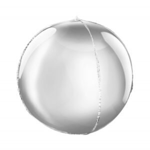 Balónek fóliový Koule stříbrný Albi