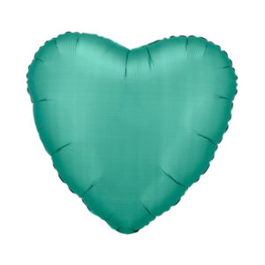 Balónek fóliový Srdce zelené matné Albi