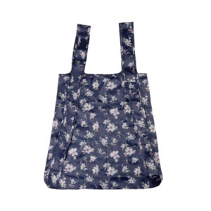 Skládací taška 2v1 - Modrá květina Albi