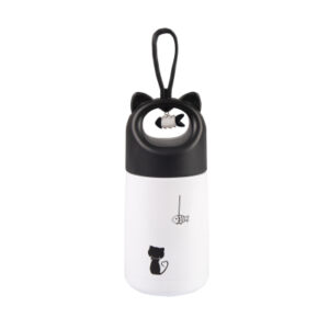 Černobílá termoláhev - Kočička Albi