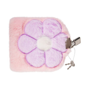 Chlupatý blok se zámkem - Kytka Albi