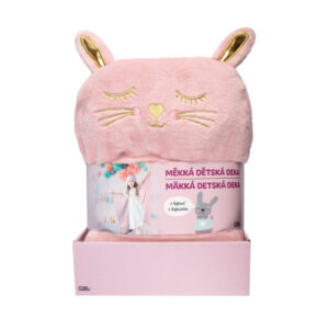 Dětská deka s kapucí - Králíček Albi