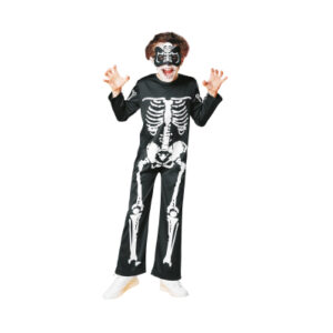 Kostým dětský Kostra s maskou vel. 3-4 roky Albi