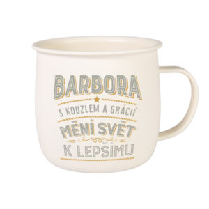 Outdoorový hrnek - Barbora Albi