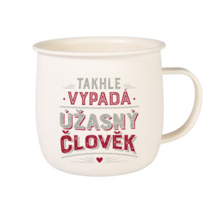 Outdoorový hrnek - Úžasný člověk Albi