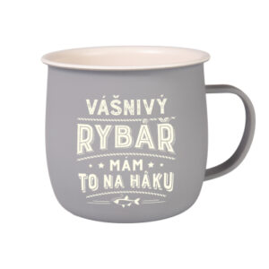 Outdoorový hrnek - Vášnivý rybář Albi