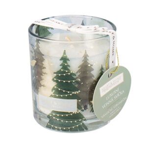 Svíčka s potiskem - Vánoční stromeček Albi